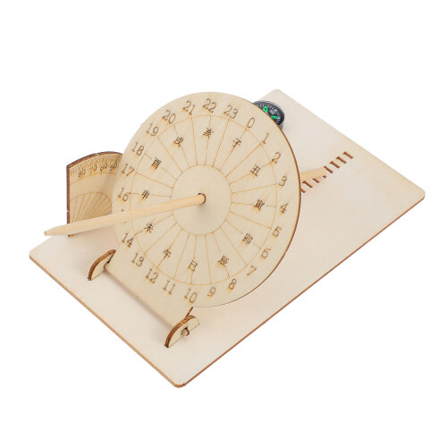 1 Set Zonnewijzer Model Diy Wetenschappelijk Speelgoed