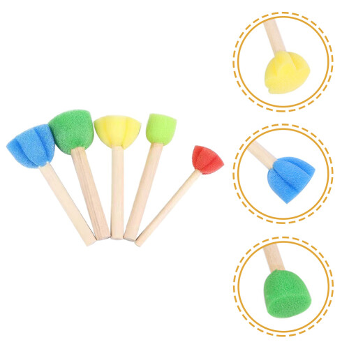 20Stk Blumenform Für Kinder Bastelbedarf 2
