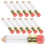 12Stück Bleistiftförmige Lipgloss- , Nachfüllbare 3