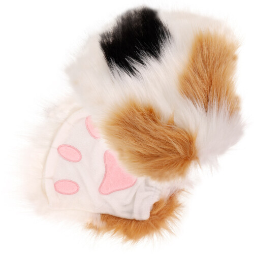 1 Paar Katzenpfoten- Cosplay Plüsch Stulpen