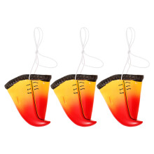3Stk Papageienschnabel Nasenkostüm Tier Nase Accessoires