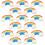 100Stk Multifunktionsradiergummis Mini Regenbogenradiergummis 5