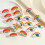 100Stk Multifunktionsradiergummis Mini Regenbogenradiergummis 10