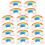 100Stk Multifunktionsradiergummis Mini Regenbogenradiergummis 11