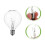 5Stk E12 Duftwachs Diffusorlampe 25 W Dimmbar Klarglas 3
