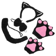 1 Set Katzenkostüm Halloween Cosplay Zubehör