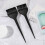 12Stk Kunststoff Haarfarbe Set Schwarz 10