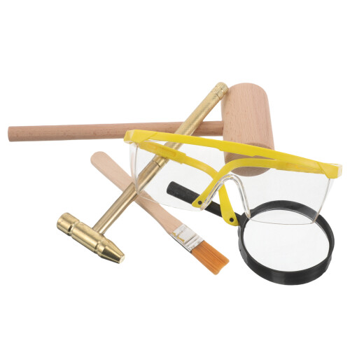 De Herramientas Para Excavación Infantil Con Martillo Madera