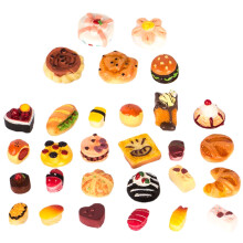 1 Set Mini Dessert Modell Für Miniaturhaus Echte Nachahmung Essen