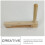2Stk Holz Kastagnetten Kinder Ratsche 7