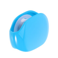 Automatic Roll Ohrhörer Headset Kabelwickler Aufbewahrung (Blau)