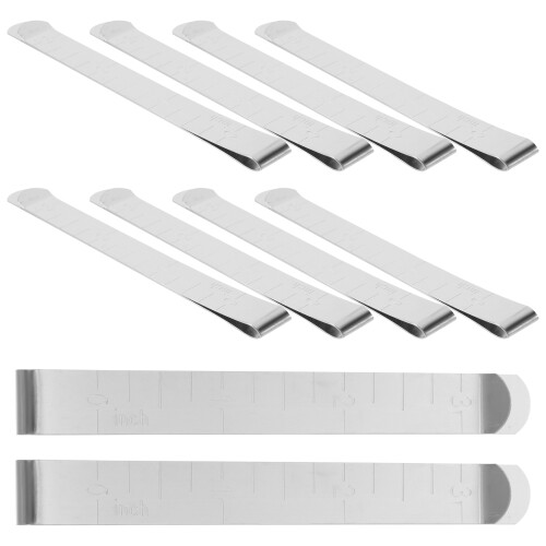 10 Unidades Clip Acero Inoxidable Para