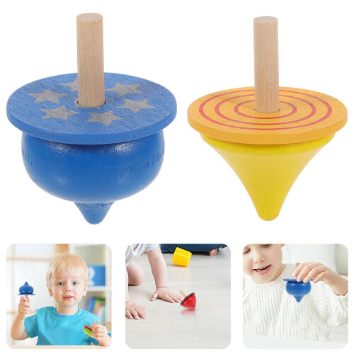 4 Piezas Juguetes Educativos Madera Colores 2