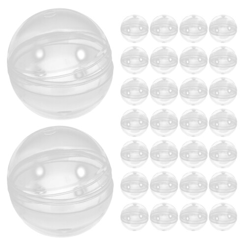 250 Unidades Cápsulas Redondas Para De Chicles 32 Mm