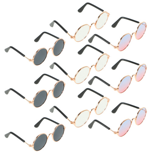 9 Unidades De Con Gafas Estilosas Y Accesorios