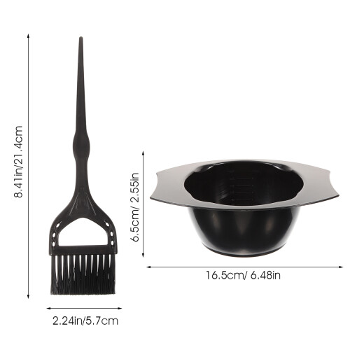 1 Set Haarfarbe Und Schüssel Für Beim Färben 2