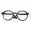 Mini Gafas Redondas De Plástico Para Muñecas Accesorio Diy 2