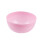 10 Cristal Barro Plástico con 10 Cucharas Rosa 1