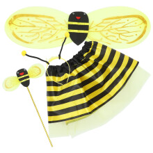 1 Set Bienen-Cosplay-Kostüm Für Bühnenauftritt Mit Zubehör
