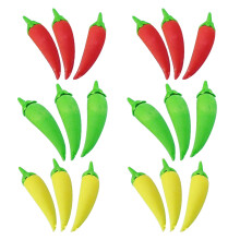 24 Unidades Minis De Chili Forma Pimiento