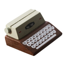 Miniature Typewriter Model For Doll House Accessories