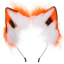 1pc Simulated Ear Hair Adjustable Hair Decor Party Headdress