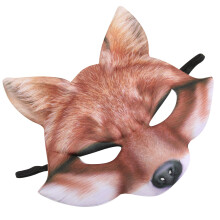 Halbgesichtsmaske Eva Tiermaske Cosplay Kostüm Für Halloween Karneval