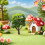 12Pcs 1:50 Train Scenery Model Trees Green 7