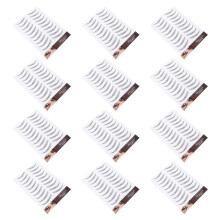12 Sheets Eyebrow Tattoo Transfer Stickers Shaping Tool