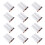 12 Sheets Eyebrow Tattoo Transfer Stickers Shaping Tool 1