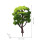 12Pcs 1:50 Train Scenery Model Trees Green 3