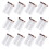 12 Sheets Eyebrow Tattoo Transfer Stickers Shaping Tool 3