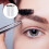 12 Sheets Eyebrow Tattoo Transfer Stickers Shaping Tool 2