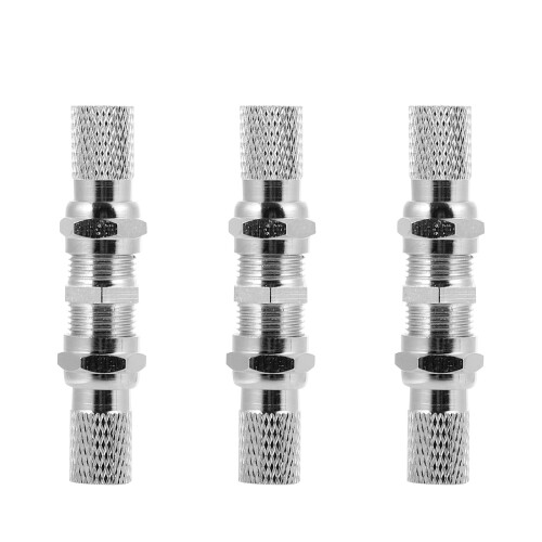 3 Sets F Type Coaxial Cable Connector Plug For Antenna 2