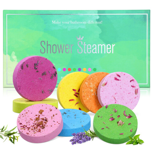 8 Pièces Comprimés De De Bain Naturel Pour Douche 2