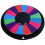 Preisrad Doppelseitig Roulette Partyzubehör 1