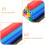 100Pcs Plastic Counting Blocks For Kids Math Learning Educational Toy 7