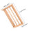 2Pcs Mini Doll House Window Model 1/12 Simulated Twelve Lattice Frame 2
