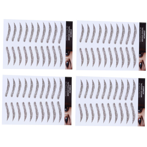 4 Unidades 6D Pegatinas Para De Aspecto Natural