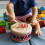6Stk Kinder Lutscherform Schlagzeugstab Perkussionsinstrument Kunststoff 6