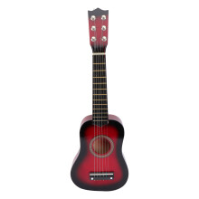 21 Zoll Akustikgitarre Holzgitarre Für Kinder Rot