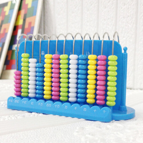 Kids 12 Digits Abacus For Math Learning And Arithmetic Education 2