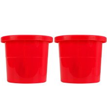 Ein Paar Stelzen Spielzeug Für Kinder Rot