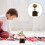 Mini Gramophone Model Room Tabletop Decoration 8