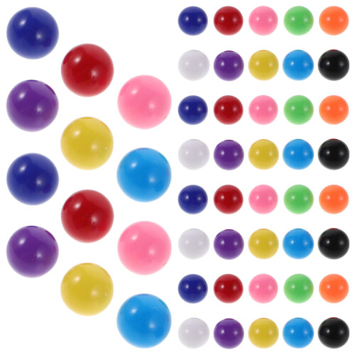 200 Billes De Remplacement 12 Mm En Plastique Couleurs