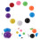 200 Billes De Remplacement 12 Mm En Plastique Couleurs 11