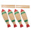 4 Sets Percussion Instruments Wood Abs Block With Rhythm Stick 7