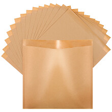 200Pcs Grease-Resistant Kraft Paper Bags For Bakeries And Sandwiches
