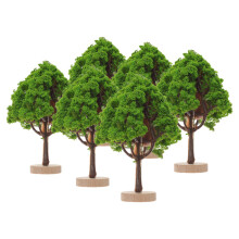 6 Stuks Miniatuur Wegboom Landschapsdecoratie Zandtafel