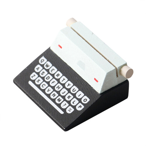 Miniature Typewriter Model For Doll House Accessories